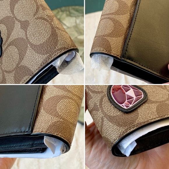 Coach x Disney NWT Snow White Hayden Foldover Crossbody Clutch F72908 - Picture 10 of 17